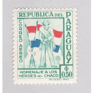 Paraguay C237 Soldier and Flags MNH 3  (BP96820)