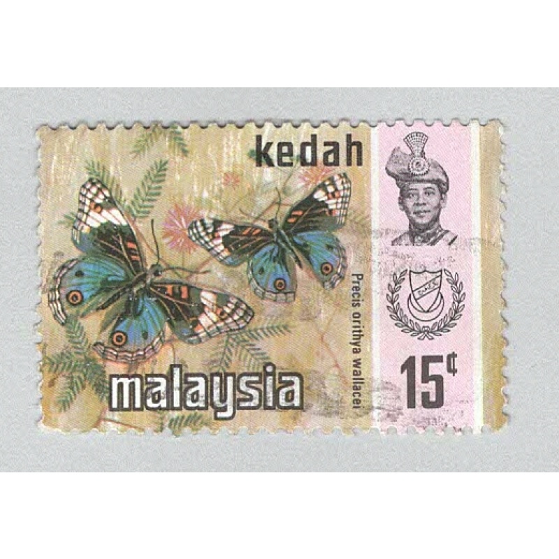 Malaysia Kedah 118 Butterflies Used 3  (BP96903)