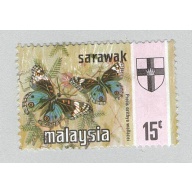 Malaysia Sarawak 240 Butterflies Used 3  (BP97005)