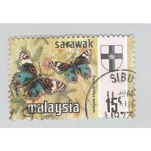 Malaysia Sarawak 240 Butterflies Used 1  (BP97006)