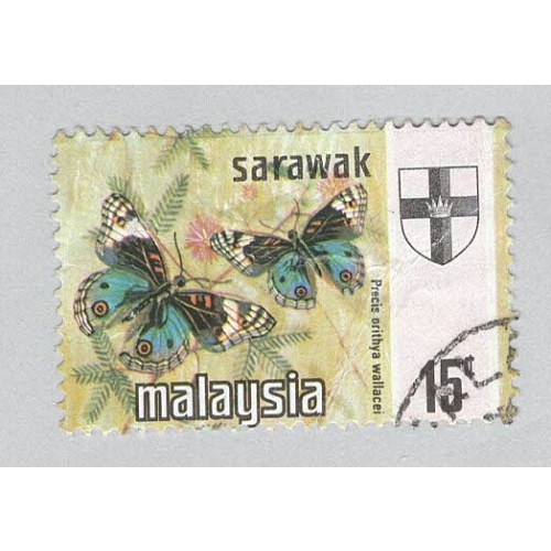 Malaysia Sarawak 240 Butterflies Used 3  (BP97008)
