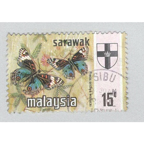 Malaysia Sarawak 240 Butterflies Used 2  (BP97010)