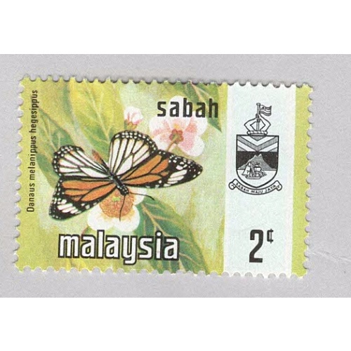 Malaysia Sabah 25 Butterflies MNH 1  (BP97011)