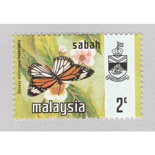 Malaysia Sabah 25 Butterflies MNH 3  (BP97013)