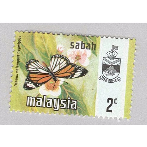 Malaysia Sabah 25 Butterflies MNH 1  (BP97014)