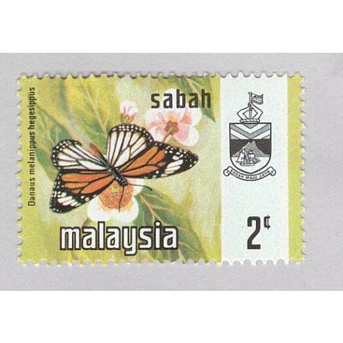 Malaysia Sabah 25 Butterflies MNH 3  (BP97016)