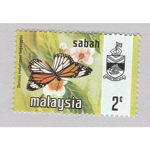 Malaysia Sabah 25 Butterflies MNH 2  (BP97018)