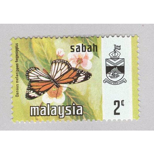 Malaysia Sabah 25 Butterflies MNH 3  (BP97019)
