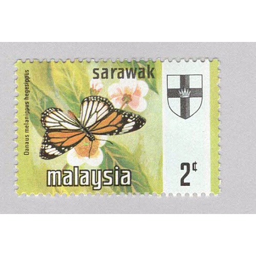 Malaysia Sarawak 236 Butterflies MNH 1  (BP97111)