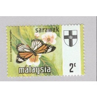 Maylaysia Sarawak 236 Butterflies MNH 1  (BP97114)