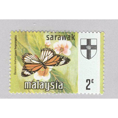 Malaysia Sarawak 236 Butterflies MNH 1  (BP97117)