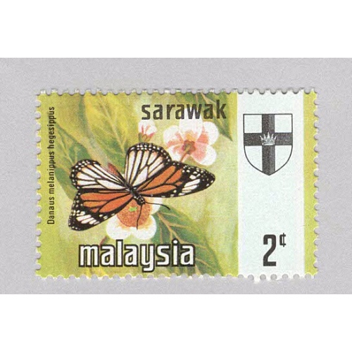 Malaysia Sarawak 236 Butterflies MNH 2  (BP97118)