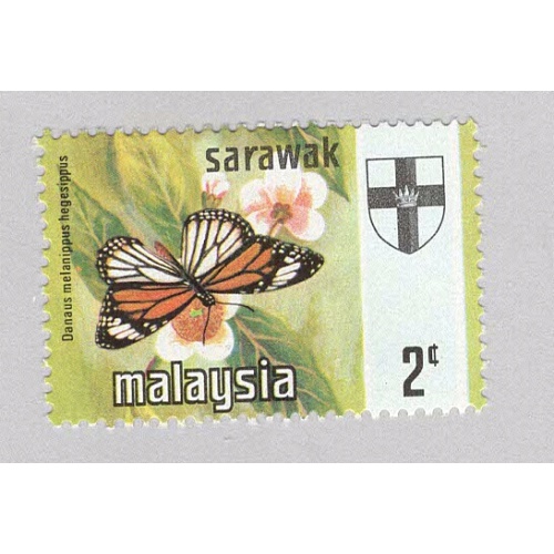 Malaysia Sarawak 236 Butterflies MNH 1  (BP97120)