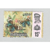 Malaysia Johor 181 Butterflies Used 1  (BP97123)