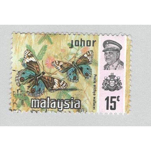Malaysia Johor 181 Butterflies Used 1  (BP97123)