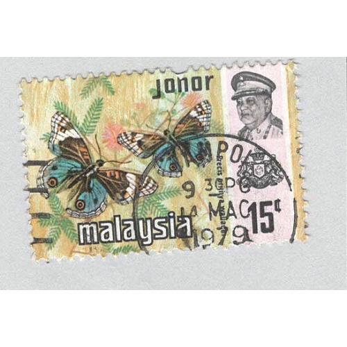 Malaysia Johor 181 Butterflies Used 3  (BP97125)