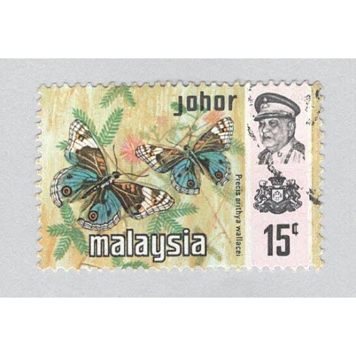 Malaysia Johor 181 Butterflies Used 2  (BP97127)