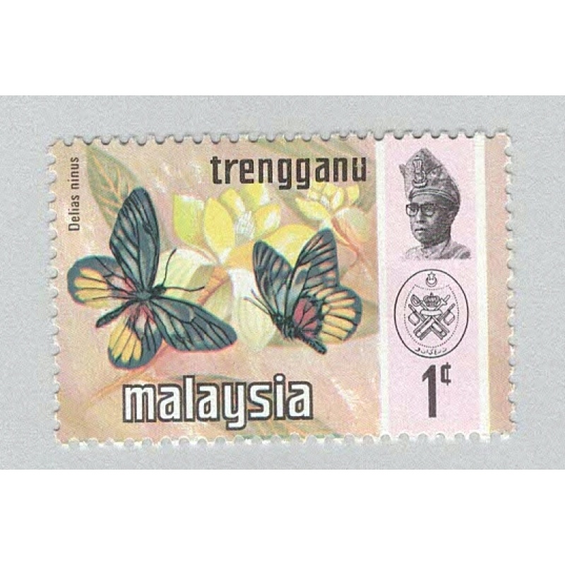 Malaysia Trengganu 96 Butterflies MNH 1  (BP97205)