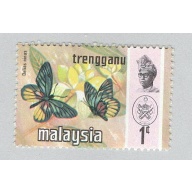 Malaysia Trengganu 96 Butterflies MNH 1  (BP97215)