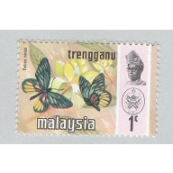 Malaysia Trengganu 96 Butterflies MNH 1  (BP97219)