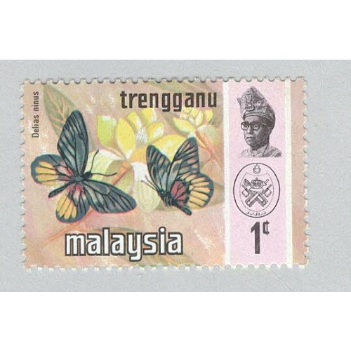 Malaysia Trengganu 96 Butterflies MNH 1  (BP97220)