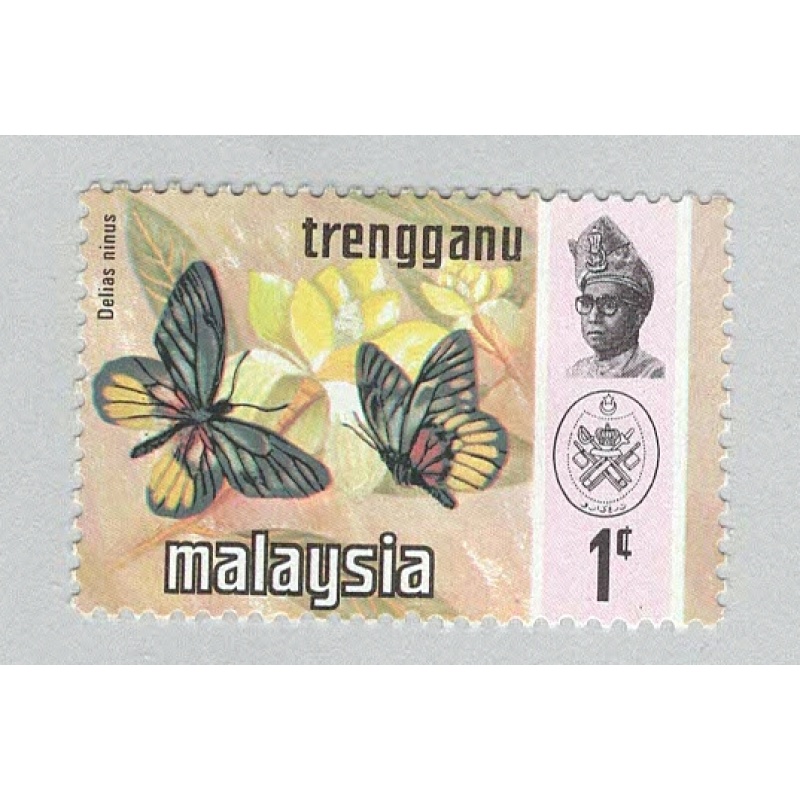 Malaysia Trengganu 96 Butterflies MNH 1  (BP97224)