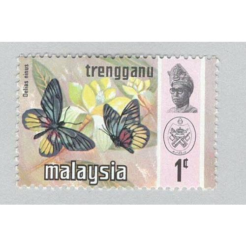 Malaysia Trengganu 96 Butterflies MNH 1  (BP97225)