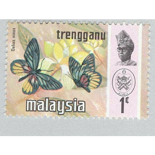Malaysia Trengganu 96 Butterflies MNH 1  (BP97228)