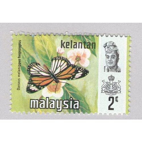 Malaysia Kelantan 99 Butterflies MNH 2  (BP97410)