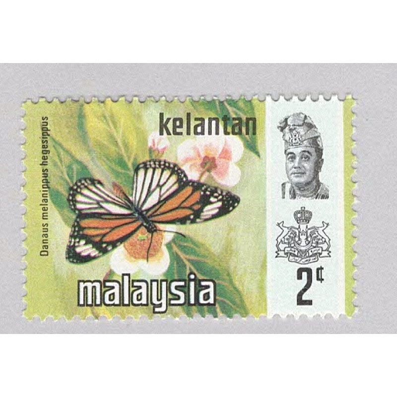 Malaysia Kelantan 99 Butterflies MNH 1  (BP97412)