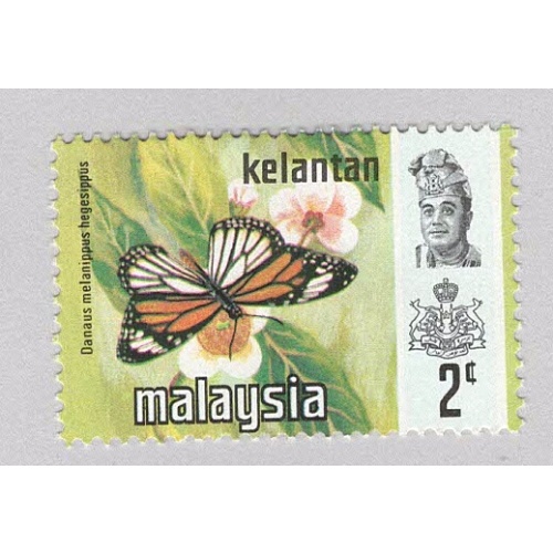 Malaysia Kelantan 99 Butterflies MNH 2  (BP97413)