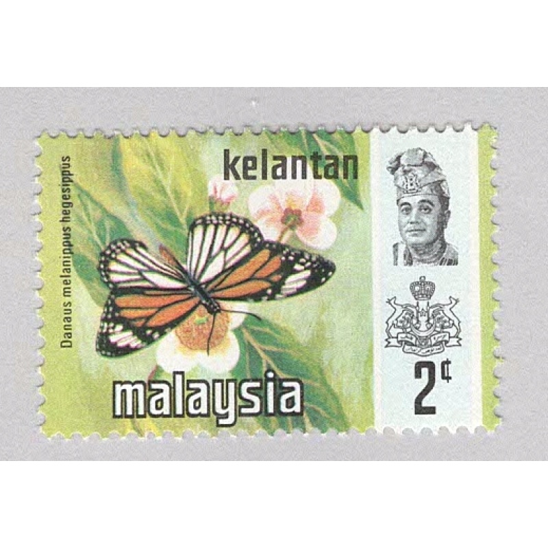 Malaysia Kelantan 99 Butterflies MNH 1  (BP97415)
