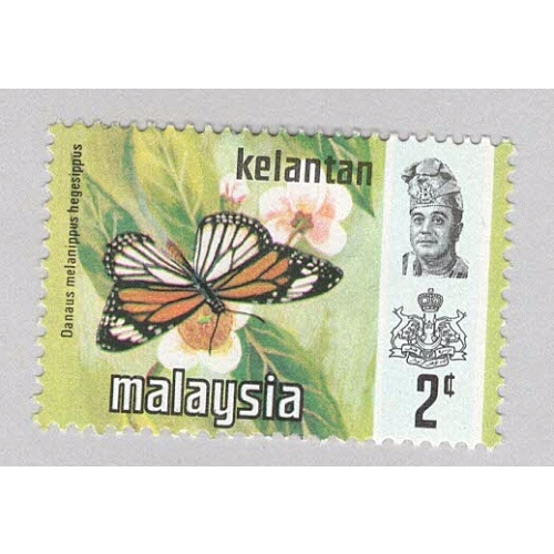 Malaysia Kelantan 99 Butterflies MNH 2  (BP97416)