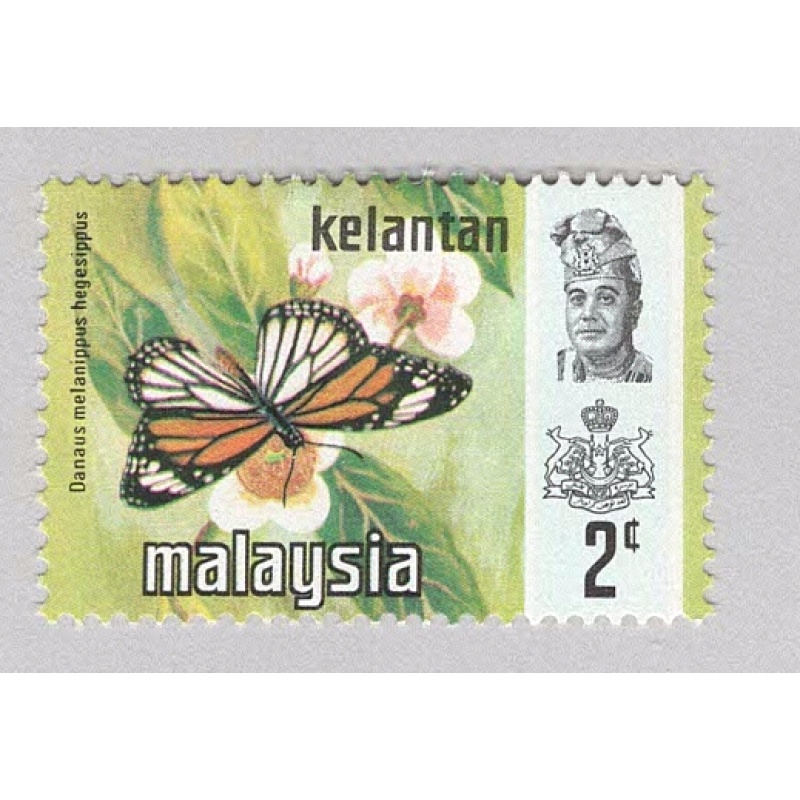 Malaysia Kelantan 99 Butterflies MNH 1  (BP97418)