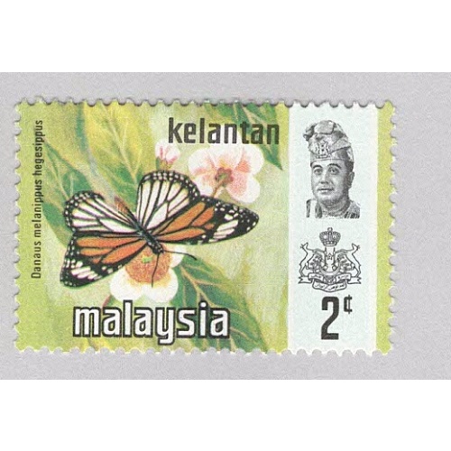 Malaysia Kelantan 99 Butterflies MNH 2  (BP97419)