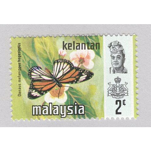 Malaysia Kelantan 99 Butterflies MNH 1  (BP97421)