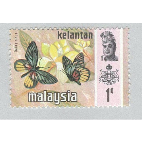 Malaysia Kelantan 98 Butterflies MNH 1  (BP97423)
