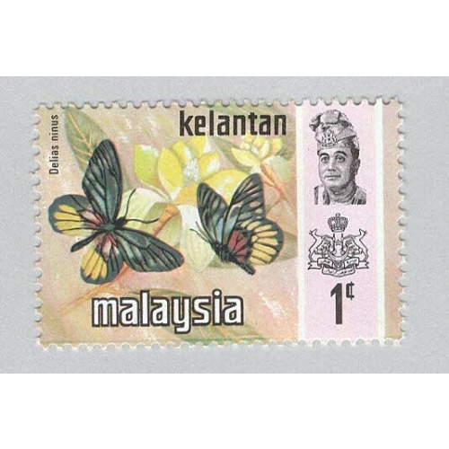 Malaysia Kelantan 98 Butterflies MNH 1  (BP97504)