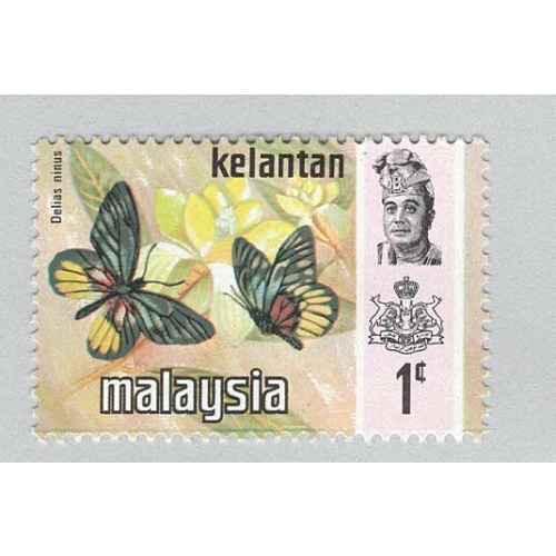 Malaysia Kelantan 98 Butterflies MNH 1  (BP97510)