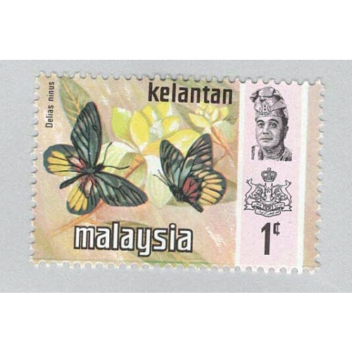 Malaysia Kelantan 98 Butterflies MNH 2  (BP97511)
