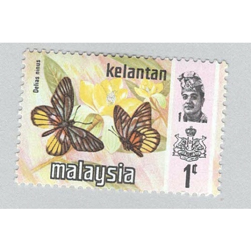 Malaysia Kelantan 98 Butterflies MNH 1  (BP97513)