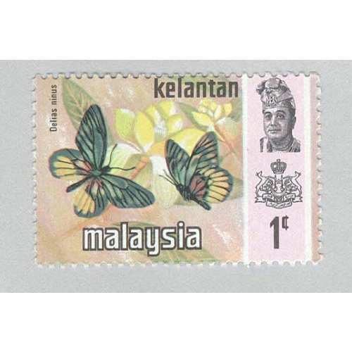 Malaysia Kelantan 98 Butterflies MNH 2  (BP97520)