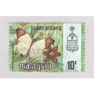 Malaysia Penang 78 Butterflies Used 2  (BP97524)