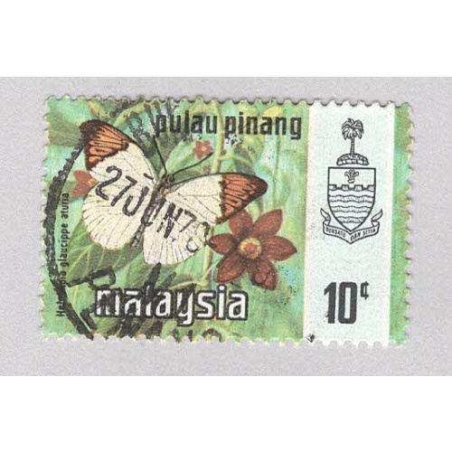 Malaysia Penang 78 Butterflies Used 3  (BP97525)