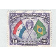 Paraguay 361 Flags of Paraguay Used 3  (BP97806)