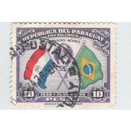 Paraguay 361 Flags of Paraguay Used 1  (BP97807)