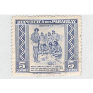 Paraguay 437 Primitive Postal Service Used 2  (BP97824)
