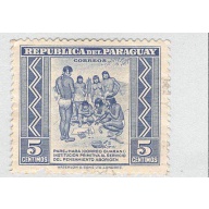Paraguay 437 Primitive Postal Service Used 2  (BP97827)
