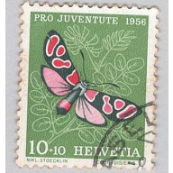 Switzerland B248 Butterfly Used 1  (BP97933)