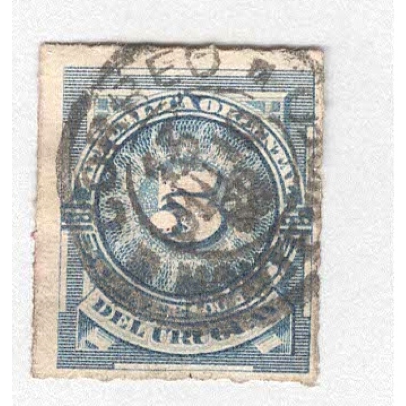 Uruguay 61 Numeral 5 Used 1  (BP97937)